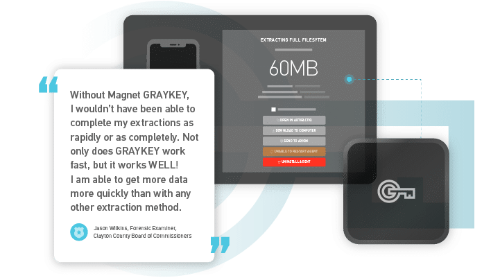 Magnet GRAYKEY  Mobile Forensic Access Tool