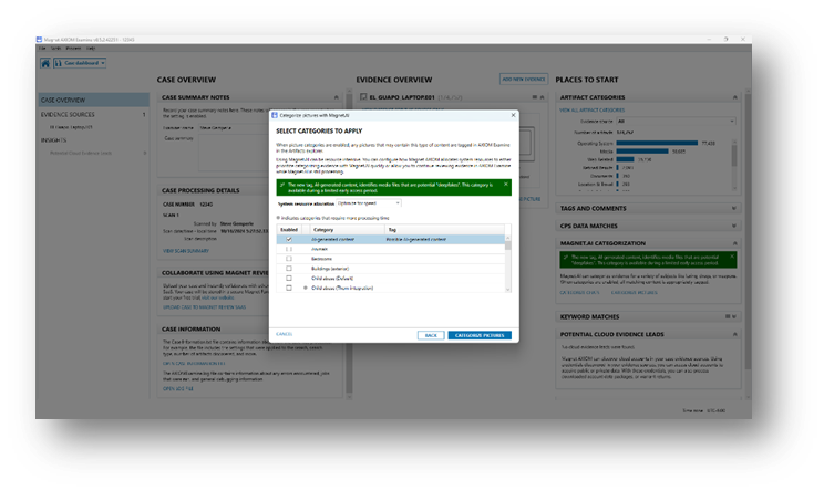 Screenshot of media detection in Magnet Copilot