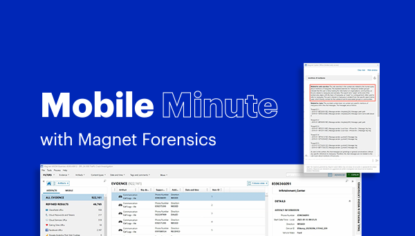 Mobile Minute Episode 7: Using Magnet Copilot’s AI capabilities in mobile investigations